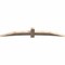 Ekena Millwork Bellingham Smooth Timber Gable Bracket, Douglas Fir, 96"W x 16"H x 3 1/2"D x 5 1/2"F, 4/12 Pitch GBW096X16X0406BEL00SDF - alternate 4